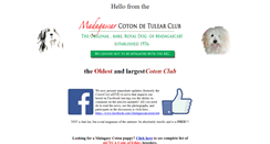 Desktop Screenshot of cotonclub.org
