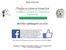 Tablet Screenshot of cotonclub.org